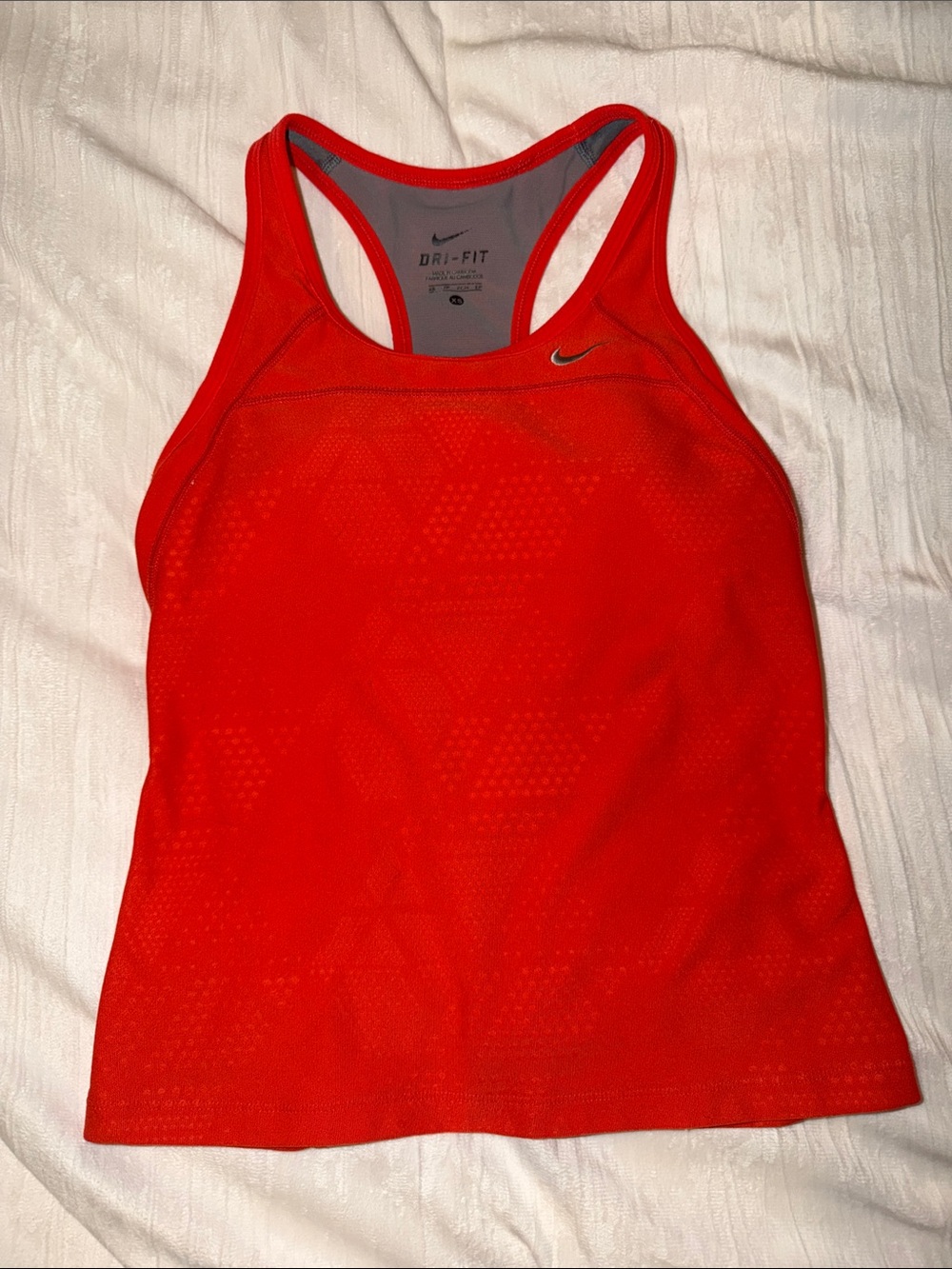 Nike Red Racerback Dri-FIT Tank